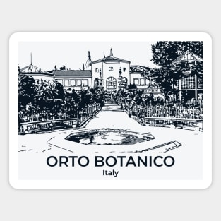Orto Botanico - Italy Magnet